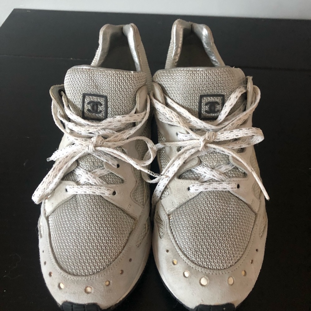 Chanel running sneakers